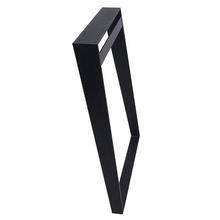 Bordben H74 x B75 cm matsort metal